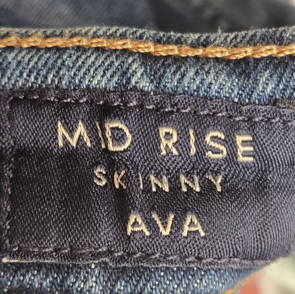 Womens Lucky Brand ankel blue jeans size  10 - Picture 8 of 9